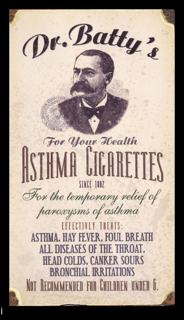 Asthma cigs